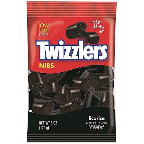 twizzlers nibs licorice candy bag 6oz 170g american sweets
