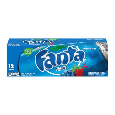Fanta Berry 12 pack cans 355ml – American Candys