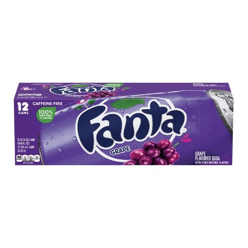 Fanta Grape 12 pack cans 355ml – American Candys
