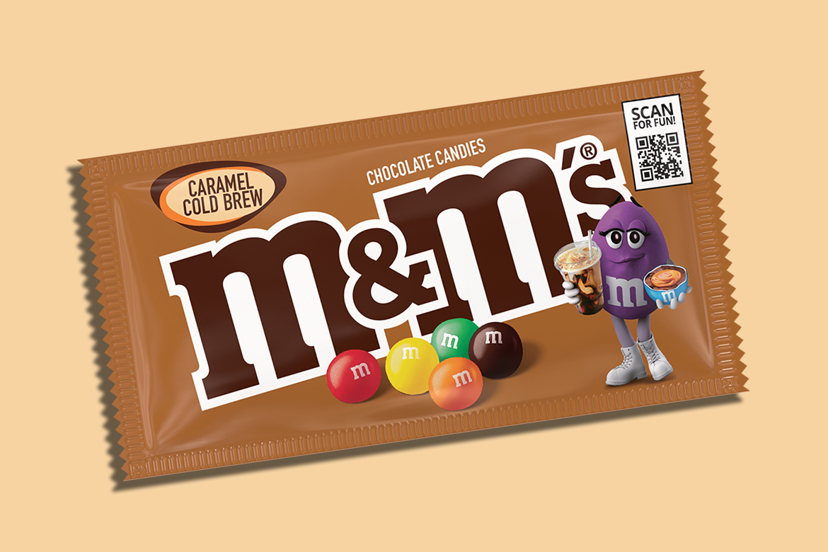 M&M's Caramel Fun Size Chocolate Candy, 6 Pack