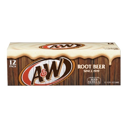 A&W Root Beer - 12-Pack (12 x12fl.oz (355ml))