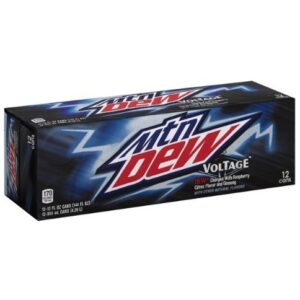 Mountain Dew Voltage 12-Pack (12 x 12fl.oz (355ml) Cans)