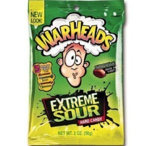 Warheads Extreme Sour Hard Candy 25oz (56g)