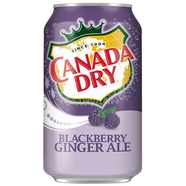 Canada Dry Blackberry Ginger Ale12fl.oz (355ml)