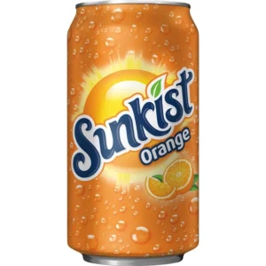 Sunkist Orange Soda, 12 fl oz cans, (355ml)