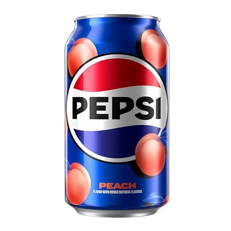 Pepsi Peach 12fl oz 355ml American Candy