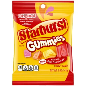 Starburst Gummies Original Gummy Candy - 5 oz Bag, (127g)