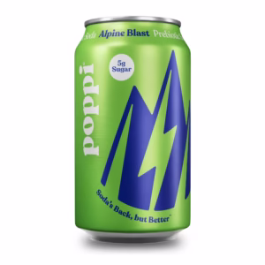 Poppi Prebiotic Soda - Alpine Blast 12oz (355ml)