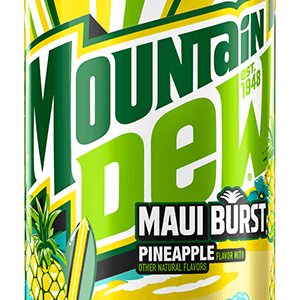 Mountain Dew Maui Burst Pineapple12oz Cans, (355ml)