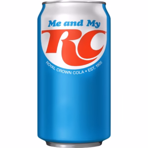 RC Cola Soda Pop, 12 fl oz, (355m), Pack Cans.